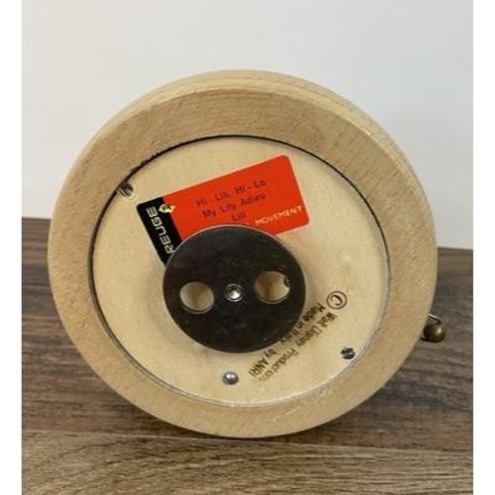 Anri Disney Bambi & Thumper Carved Wood Music Box Hi Lilli Hi Lo WORKS VIDEO - Picture 10 of 12